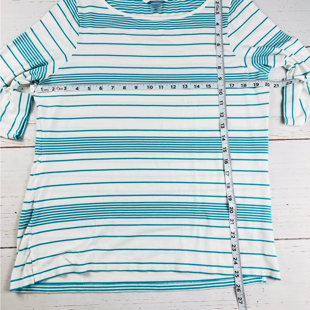 Peter Nygard Striped Top XL Petite - Picture 5 of 6